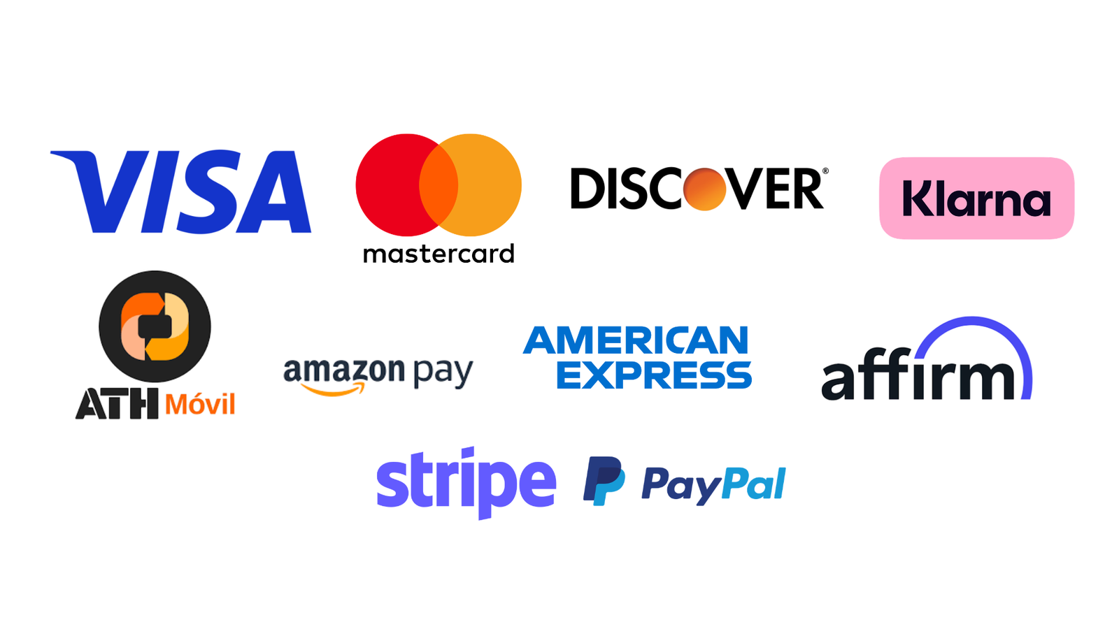 Payment gateway logos illustrating ecommerce services and global checkout integrations that enable seamless online payments for ecommerce platforms.